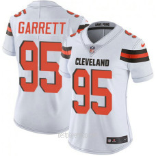 Myles Garrett Cleveland Browns Womens Authentic White Jersey Bestplayer